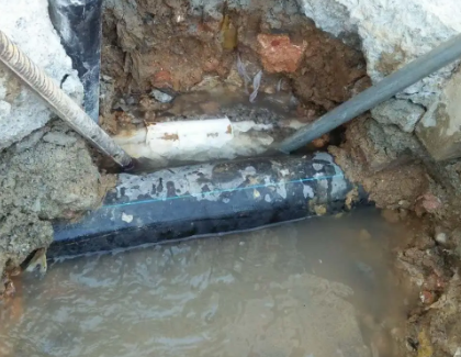 镇巴测漏水之水管漏水